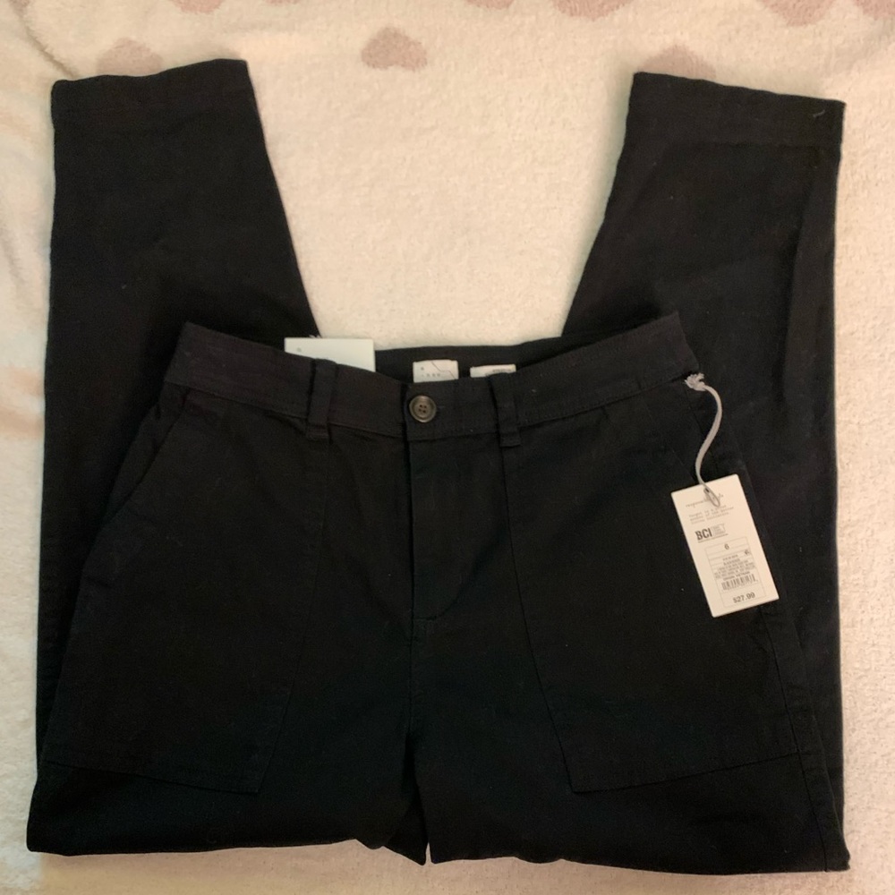 A New Day Black Cargo Dress Pant